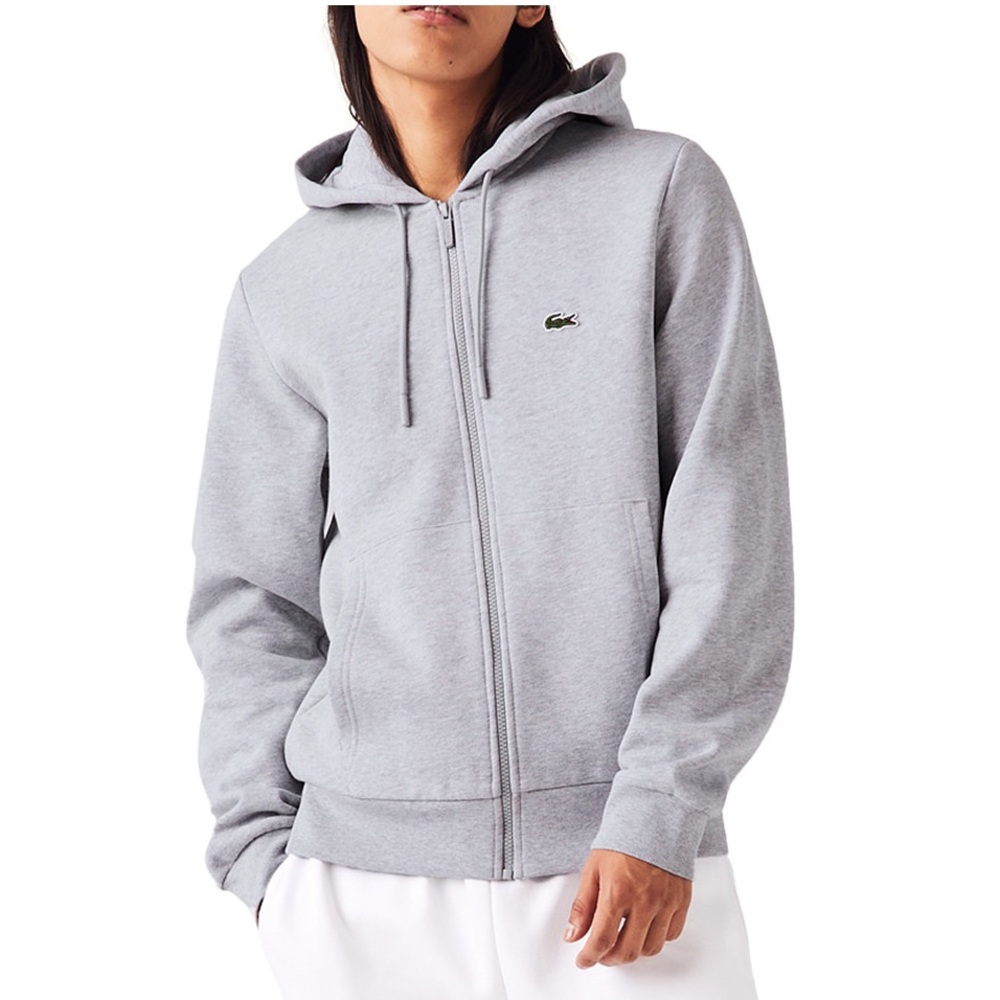 Lacoste Men's Classic Fit Long Sleeve Crocodile Logo Hoodie
